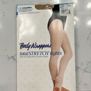 Body wrappers children’s convertible foot tights